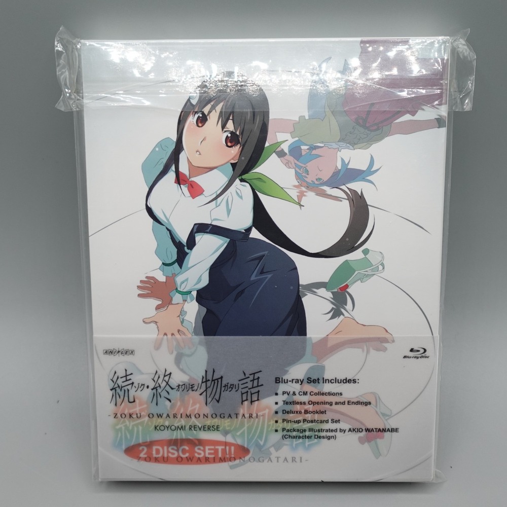 Zoku Owarimonogatari Koyomi Reverse Blu-ray Limited 2 Disc Set Japanese